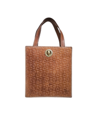 Vintage Celine Brown Leather Handbag