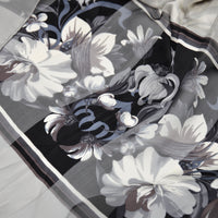 Grand foulard Gucci soie floral