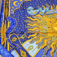 Foulard Hermès "Carpe Diem" Joachim Metz 1994