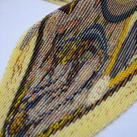 Foulard Hermès plissé "Rêves d'Australie" 1999
