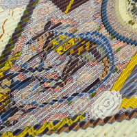 Foulard Hermès plissé "Rêves d'Australie" 1999