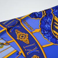 Foulard Hermès "Carpe Diem" Joachim Metz 1994