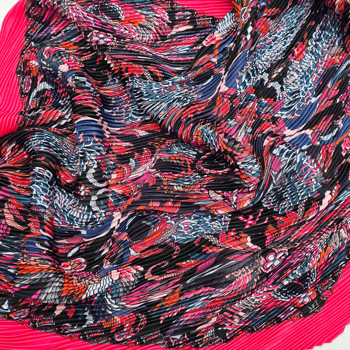 Foulard Plissé Louis Vuitton Soie