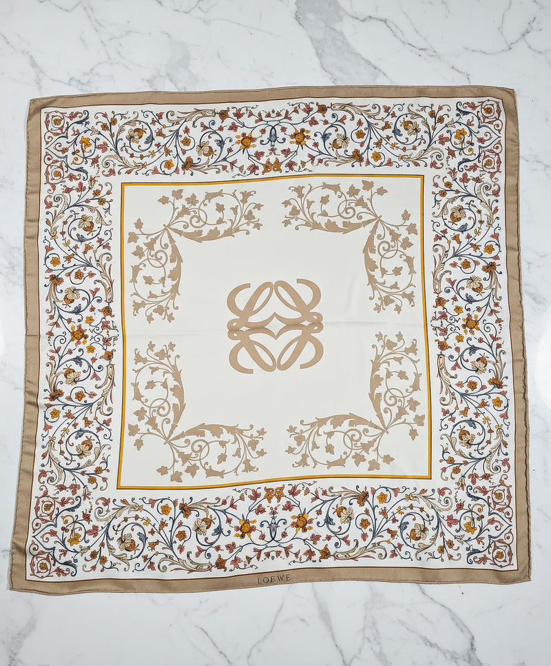 Loewe Vintage Silk Scarf