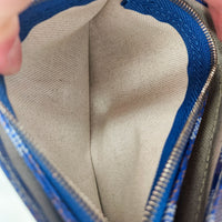 Goyard Plumet Pocket Wallet Goyardine Bleu roi