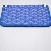 Goyard Plumet Pocket Wallet Goyardine Bleu roi