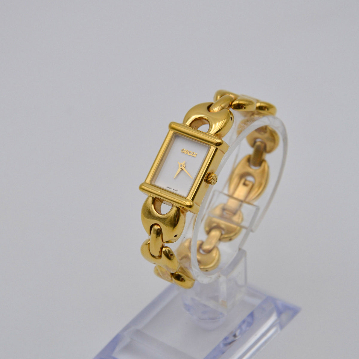 Montre Gucci 1800 L Vintage Plaquée Or