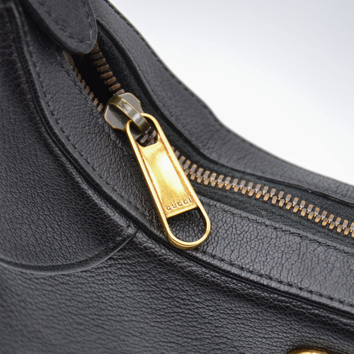 Gucci Aphrodite Small Cuir Grainé Noir