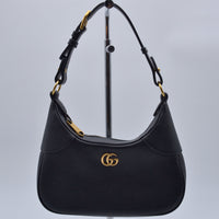 Gucci Aphrodite Small Cuir Grainé Noir