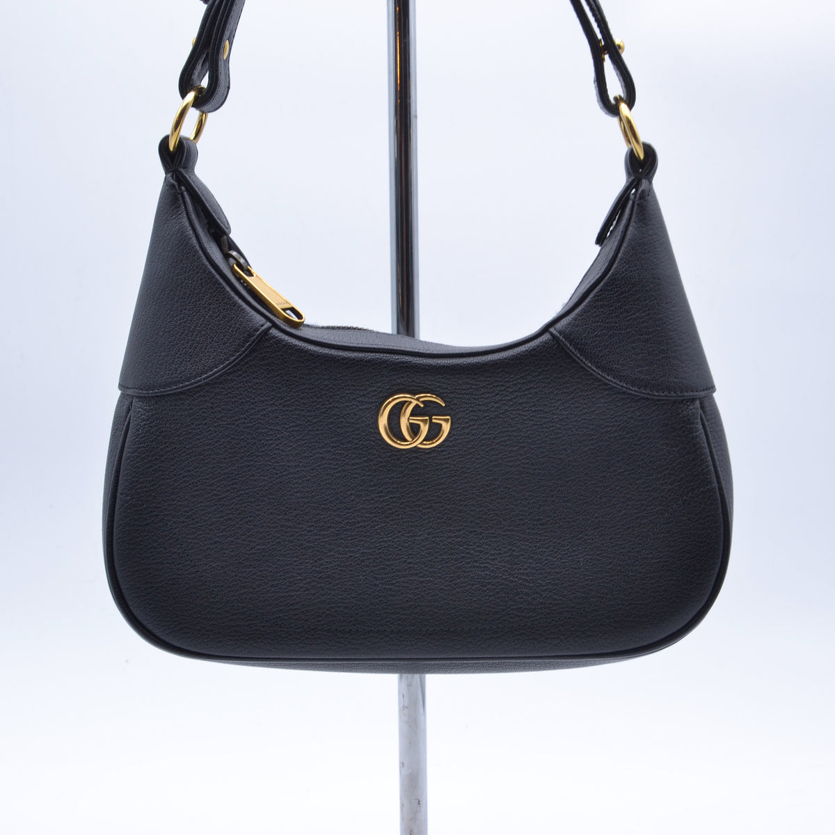 Gucci Aphrodite Small Cuir Grainé Noir