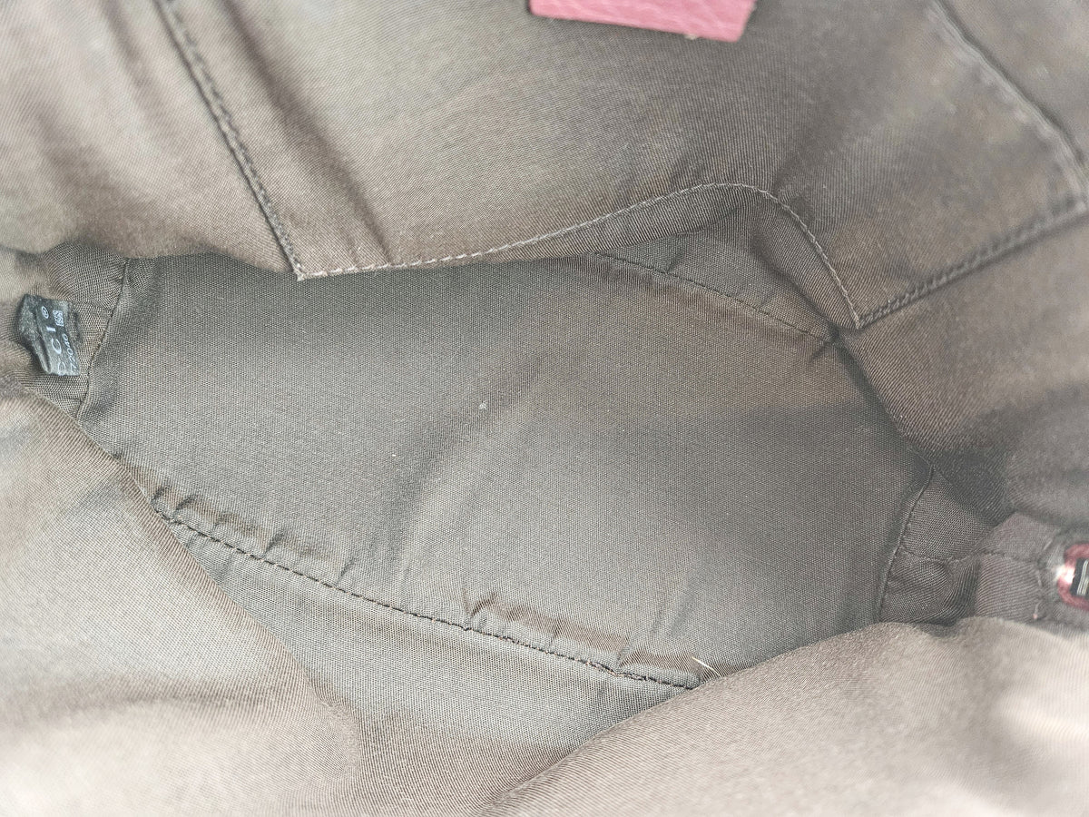 Sac Gucci Dome rose grenat