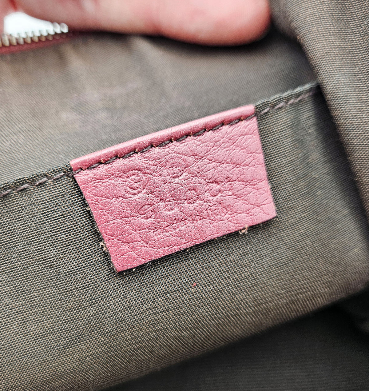 Sac Gucci Dome rose grenat