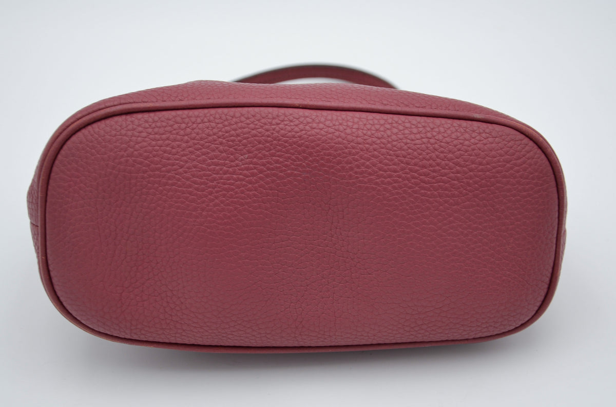 Sac Gucci Dome rose grenat