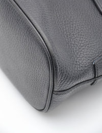 Sac Gucci Dome Cuir Grainé Noir Breloque GG