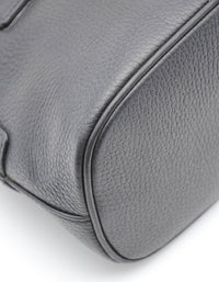 Sac Gucci Dome Cuir Grainé Noir Breloque GG