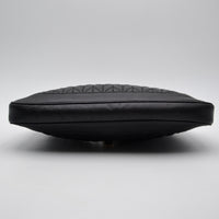Gucci Jackie Cuir Matelassé Noir Chaîne Trombone Vintage