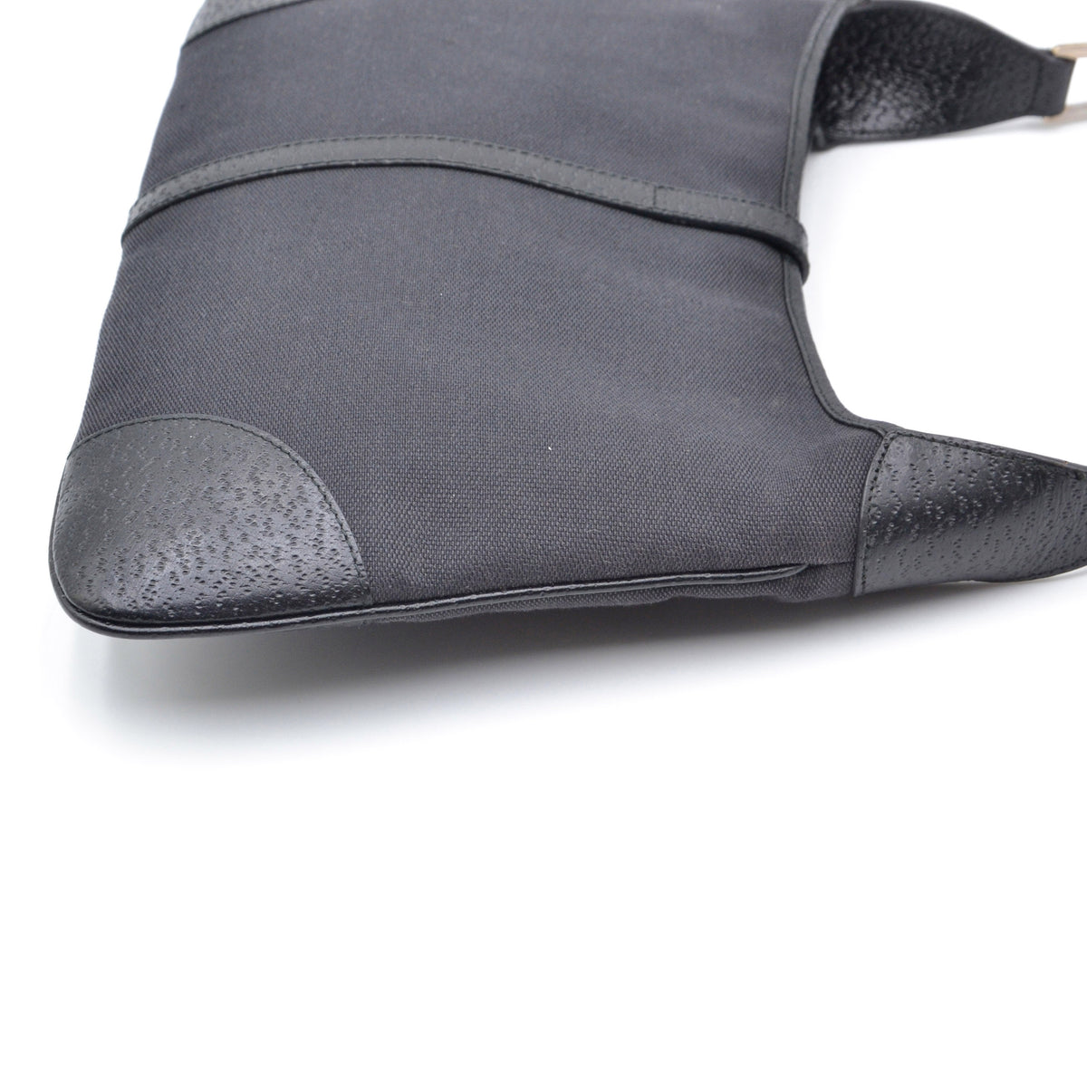 Gucci Jackie Bamboo black canvas