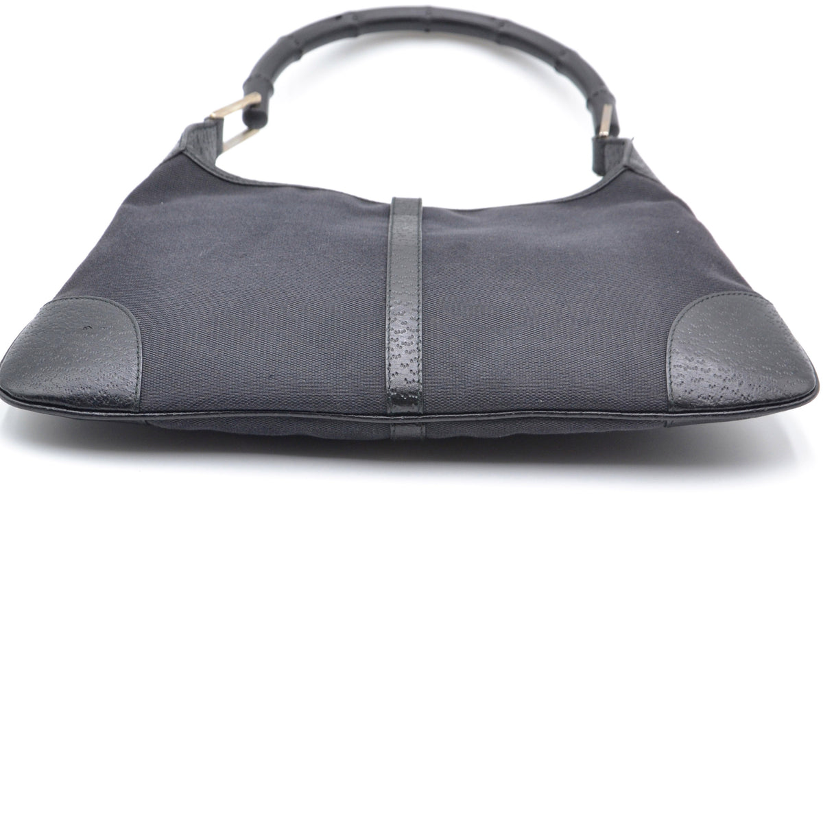 Gucci Jackie Bamboo black canvas