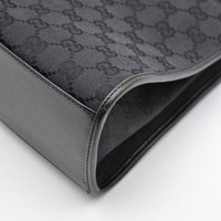 Sac Gucci Jackie toile monogramme GG noire