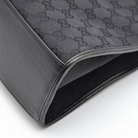 Sac Gucci Jackie toile monogramme GG noire
