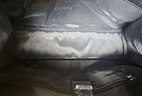 Sac Gucci Jackie toile monogramme GG noire