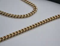 Sac Gucci Interlocking Mini Cuir Grainé Noir Chaîne Champagne