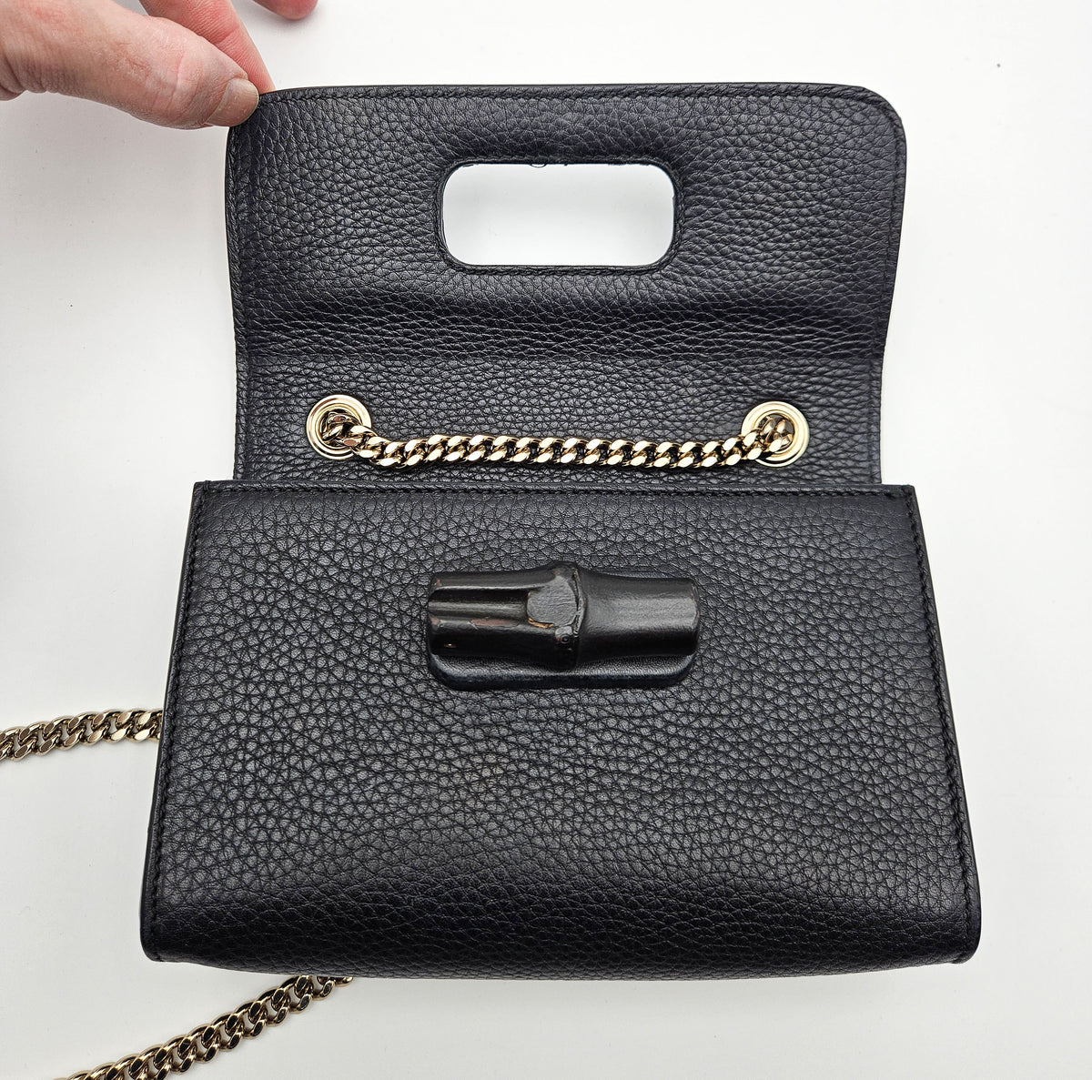 Sac Gucci Miss Bamboo Noir