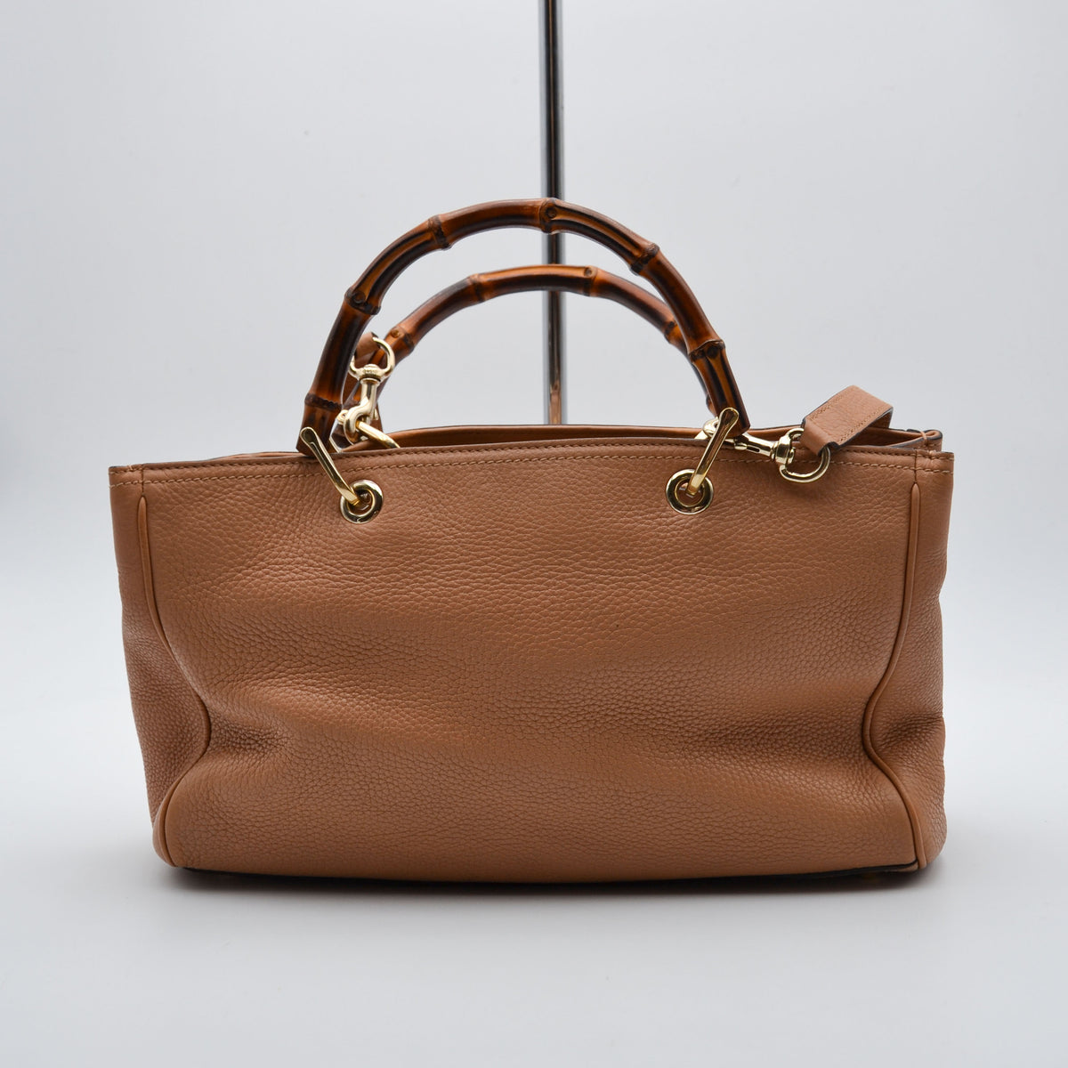 Shopper Gucci Bamboo Cuir Grainé