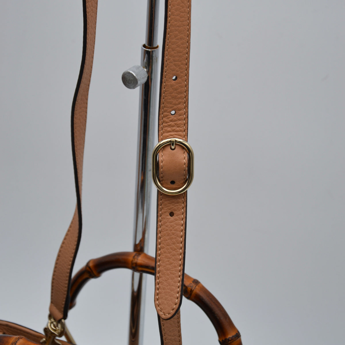 Shopper Gucci Bamboo Cuir Grainé