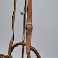 Shopper Gucci Bamboo Cuir Grainé