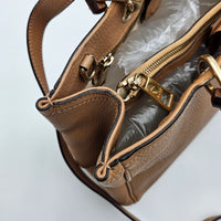 Shopper Gucci Bamboo Cuir Grainé
