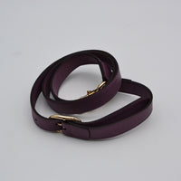 Shopper Gucci Bamboo Cuir Grainé mauve