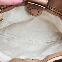 Shopper Gucci Bamboo Cuir Grainé