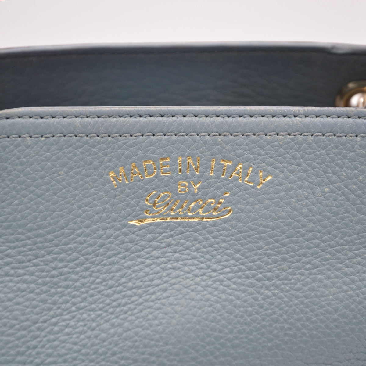 Sac Bamboo Shopper Gucci Bleu – Édition Limitée 50 Ans Japon