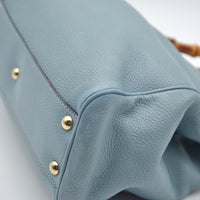 Sac Bamboo Shopper Gucci Bleu – Édition Limitée 50 Ans Japon