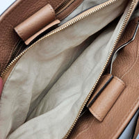 Shopper Gucci Bamboo Cuir Grainé
