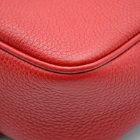 Sac Gucci Soho Disco Cuir Grainé Rouge Vif