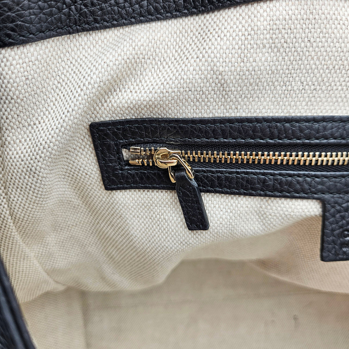 Gucci Soho Tote Cuir Grainé