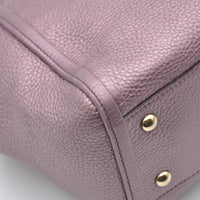 Gucci Soho Cuir Grainé Irisé Lilas
