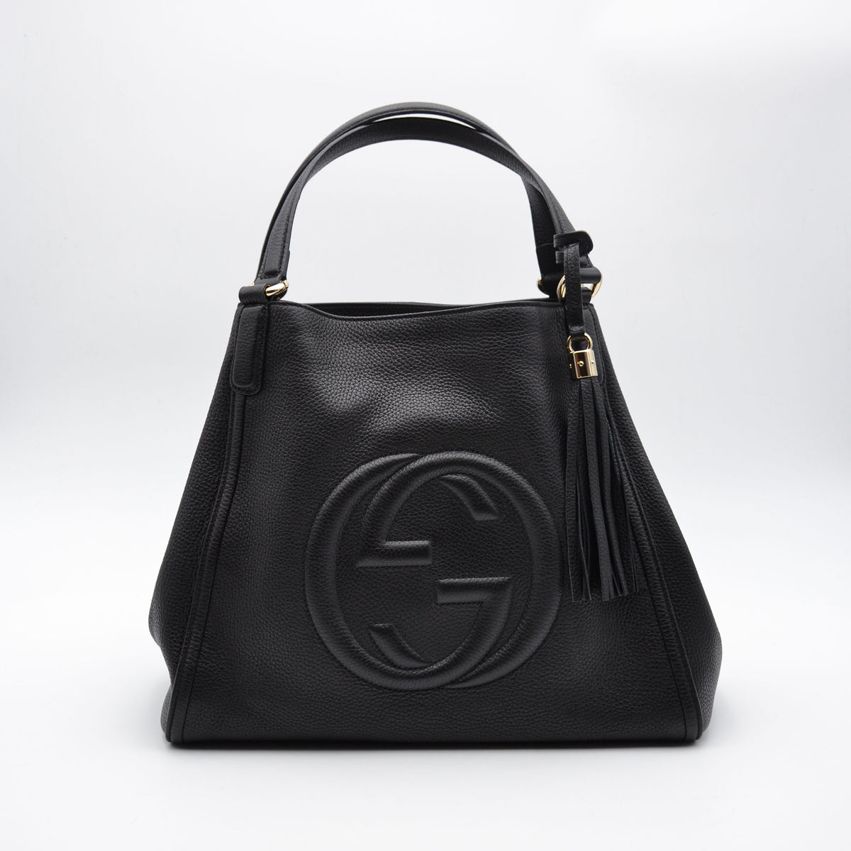 Gucci Soho Tote Cuir Grainé