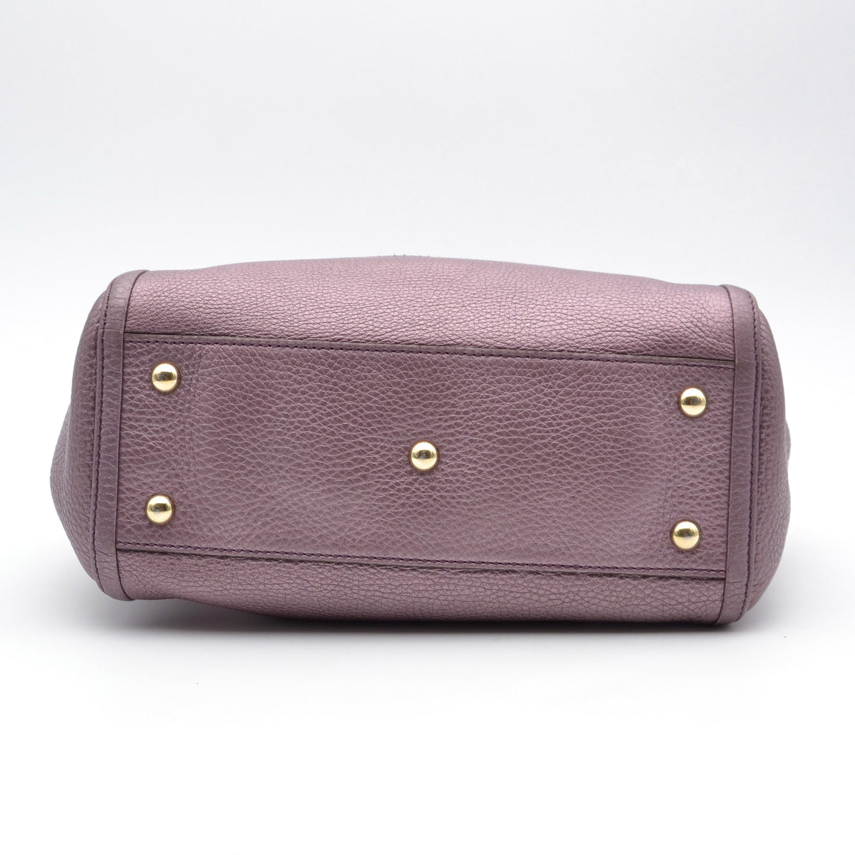 Gucci Soho Cuir Grainé Irisé Lilas