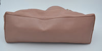 Sac Gucci Soho Tote XL rose poudré en cuir grainé