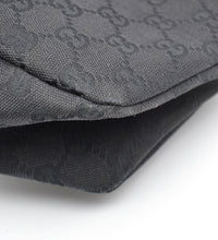 Sac Gucci tote GG noir vintage