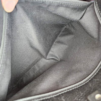 Sac Gucci tote GG noir vintage