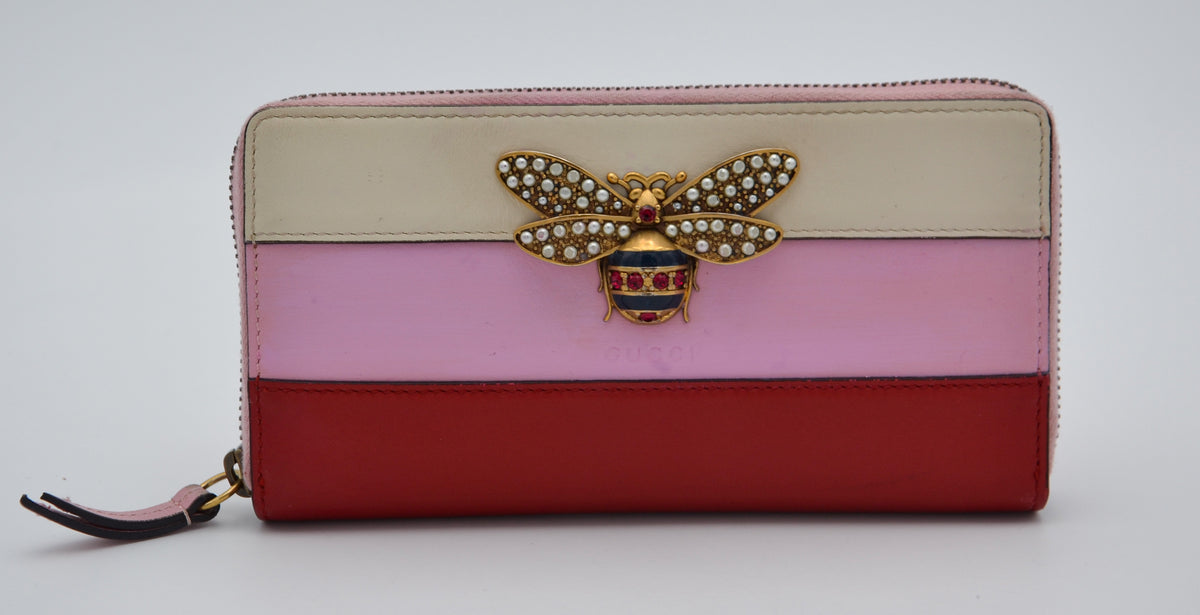Porte-feuille Gucci zippy tricolore
