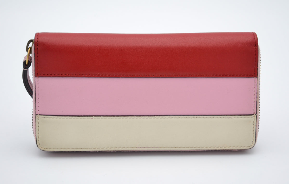 Porte-feuille Gucci zippy tricolore
