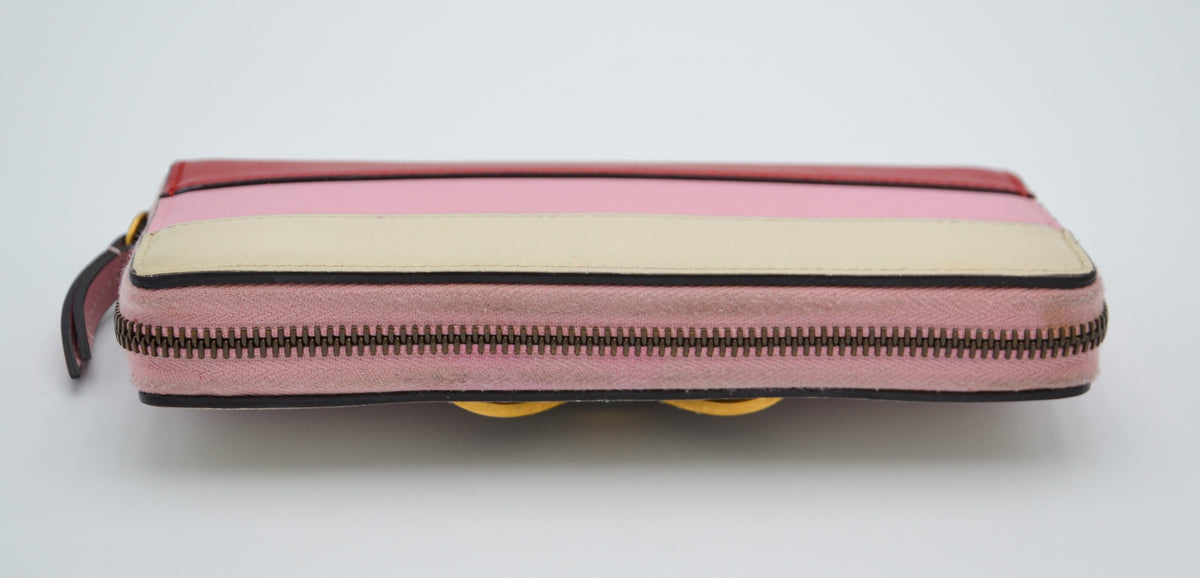Porte-feuille Gucci zippy tricolore