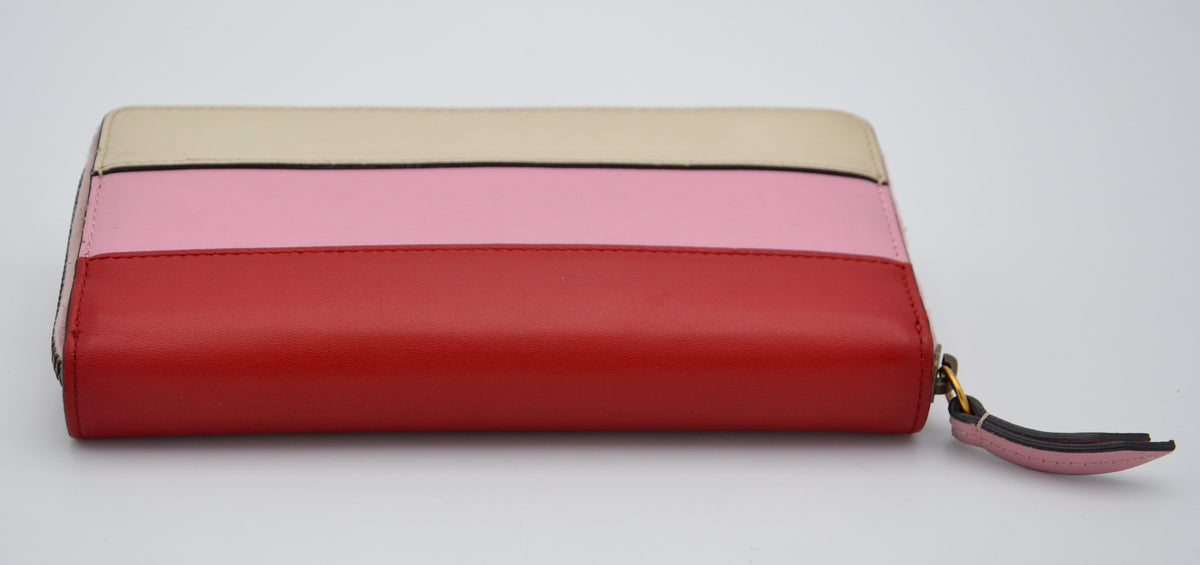 Porte-feuille Gucci zippy tricolore