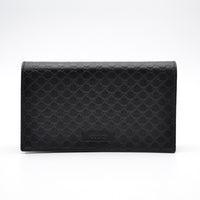 Gucci Wallet on Chain Microguccissima Noir
