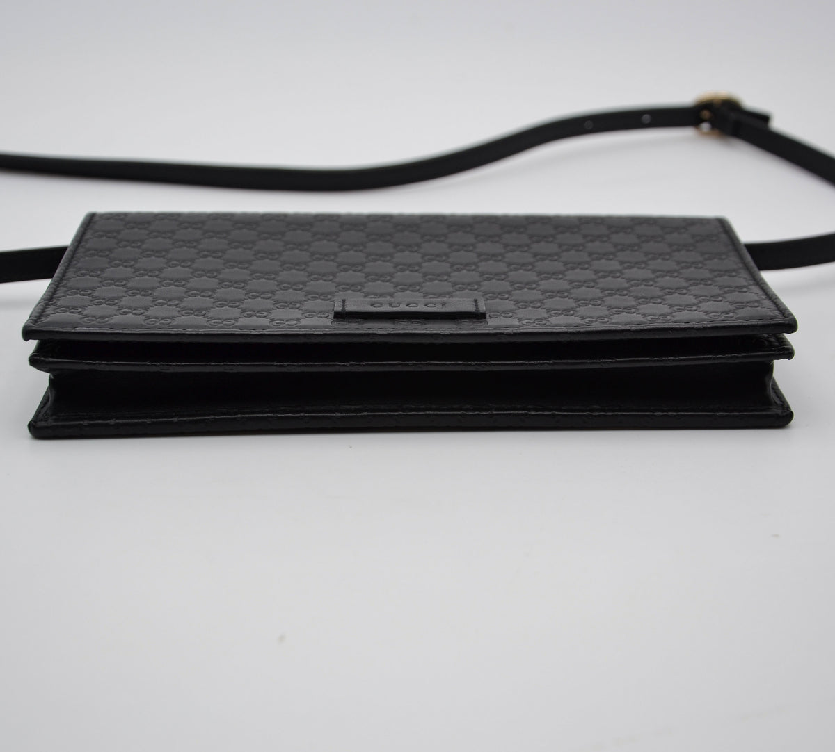 Gucci Wallet on Chain Microguccissima Noir